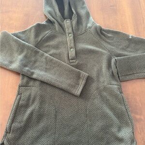 Columbia Men's Olive Hooded Sweater